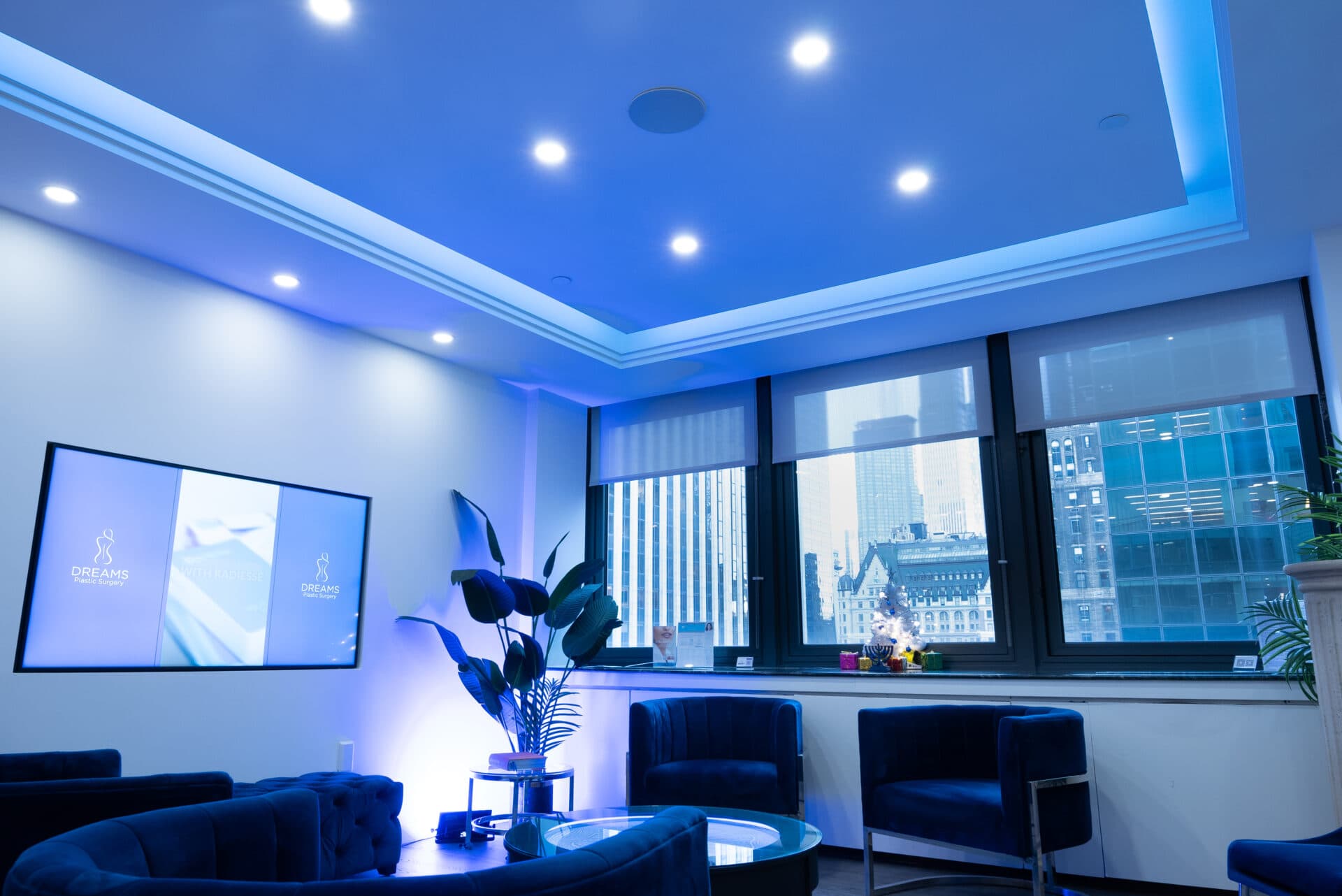 Reception at the New York City practice